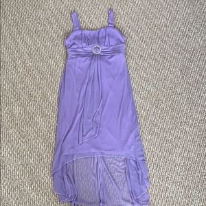 Lavender Flowing Formal Dress